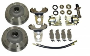 FRONT LINK PIN DISC BRAKE KIT / 5 on 205mm / with SINGLE MASTER CYLINDER