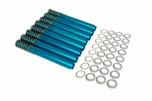 QUICK CHANGE ALUMINUM PUSH ROD TUBE w SEALS / SET of 8