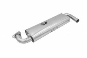 BUGPACK SINGLE QUIET PACK STAINLESS STEEL MUFFLER