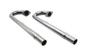 BUGPACK DELUXE STAINLESS STEEL J-TUBES / PAIR