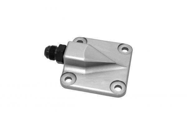 JAYCEE BILLET FULL FLOW OIL PUMP COVER / SILVER