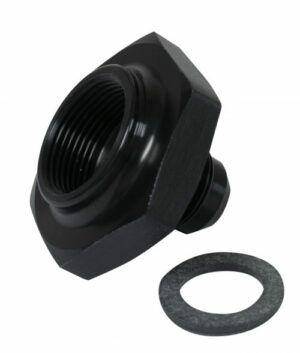 01-JC-4562-0: JAYCEE LOW PROFILE FUEL TANK -6 ADAPTER / BLACK