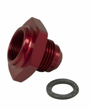JAYCEE LOW PROFILE FUEL TANK -8 ADAPTER / RED