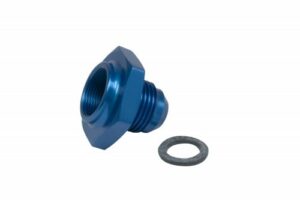 01-JC-4584-0: JAYCEE LOW PROFILE FUEL TANK -8 ADAPTER / BLUE