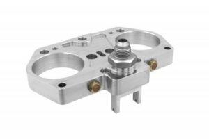 JAYCEE BILLET TOP FOR HPMX or IDF CARB / SILVER