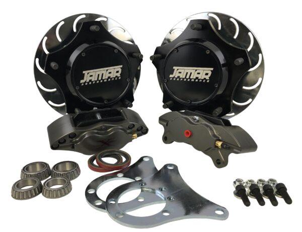 JAMAR PRO X FRONT COMBO DISC BRAKE KIT 4 PISTON CALIPER WITH 11in ROTORS