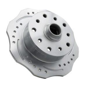 Part #01-22-3875-7: EMPI SCALLOPED BRAKE ROTORS / 5 X 130 / 5 X 4.75in / RIGHT FRONT