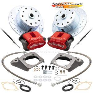 Part Number 01-22-6154-R: WILWOOD VW REAR DISC BRAKE KIT