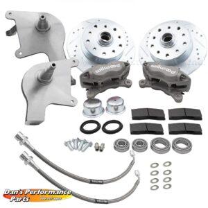 Part Number 01-22-6160-0: WILWOOD VW 4 PISTON CALIPER BRAKE KIT