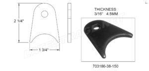14-703186-38-150 Seat Tab