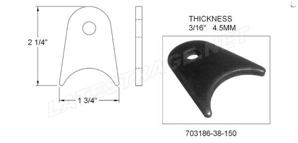 14-703186-38-150 Seat Tab