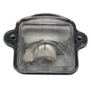 Part Number 11-311943121A: LENS W/BULBHOLDER FOR LICENSE PLATE / TYPE-1 1964-79 / TYPE-3 1964-73