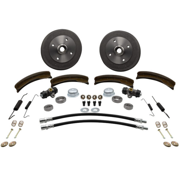 Part Number 01-22-4006-0: EMPI FRONT DRUM BRAKE KIT / SUPER BEETLE 1971-77