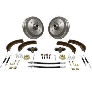 Part Number 01-22-5003-0: EMPI REAR DRUM BRAKE KIT / TYPE 1 1968-79 / SUPER BEETLE 1971-79