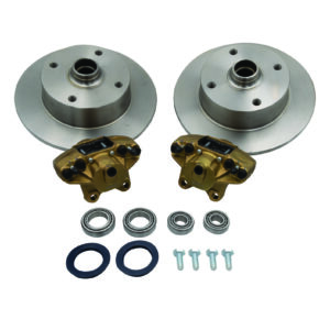 Part Number 01-22-3028-0: FRONT DISC BRAKE KIT / BALL JOINT / 4/130 BOLT PATTERN WITHOUT SPINDLES