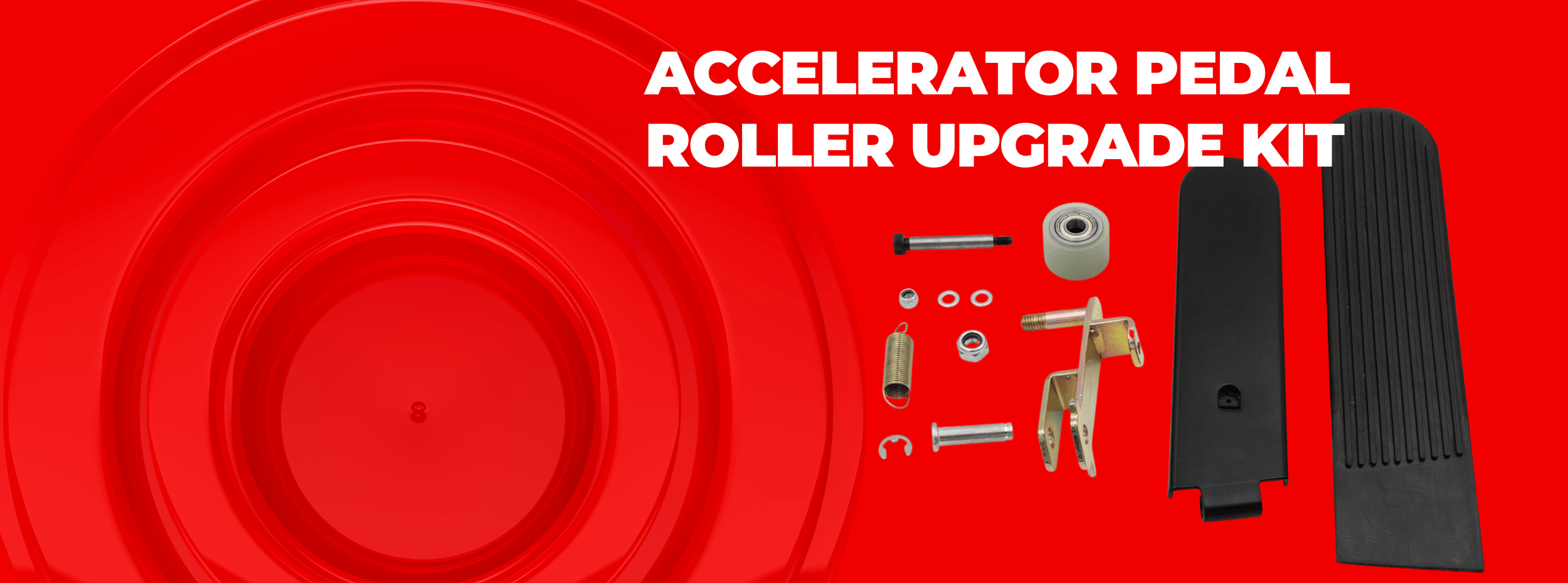 Roller pedal upgrade