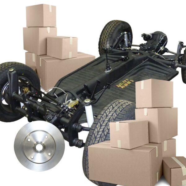 Part Number DPP-PK1969-4: VW CHASSIS REBUILD KIT IN A BOX KIT / for 1969-1977 STANDARD BALL-JOINT / I.R.S CHASSIS / KIT COMES WITH 4 X 130mm BRAKES