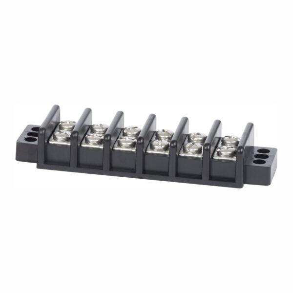 K-4 SWITCHES Part Number 04-19-448-6: SCREW TERMINAL BLOCK / 6 CIRCUIT / #8 (M4) SCREW - 30 AMP