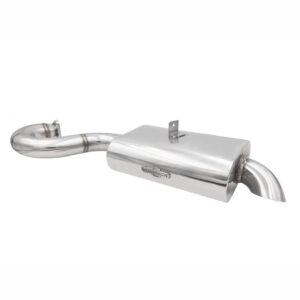 Part Number 01-B2-5602-S: BUGPACK MONDO MUFFLER FOR MERGED HEADER