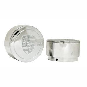 Part Number 01-10-1107-0: 911 AND GASSER BILLET EXTENDED WHEEL CAPS / PAIR