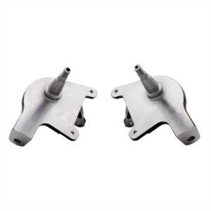 Part Number 01-22-3960-0: EMPI VW FORGED 2.5in DROP SPINDLE SET / BALL JOINT / DISC BRAKE / 4 PISTON CALIPER / TYPE-1 1966 THRU 1977