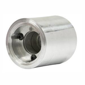 Part Number 01-79-4058-0: EMPI POLISHED BILLET ALUMINUM STEERING WHEEL BOSS KIT / TYPE-1 1975-79 / TYPE-2 1974-79