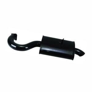 Part Number 01-00-3701-0: PHATBOY MERGED MUFFLER / BLACK