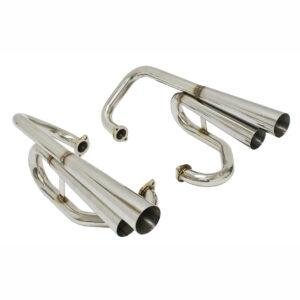 Part Number 01-18-1047-0: 4 PIPE STINGER EXHAUST / STAINLESS STEEL
