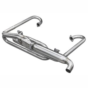 Part Number 01-00-3381-0: CLASSIC DUNE BUGGY EXHAUST POLISHED STAINLESS STEEL