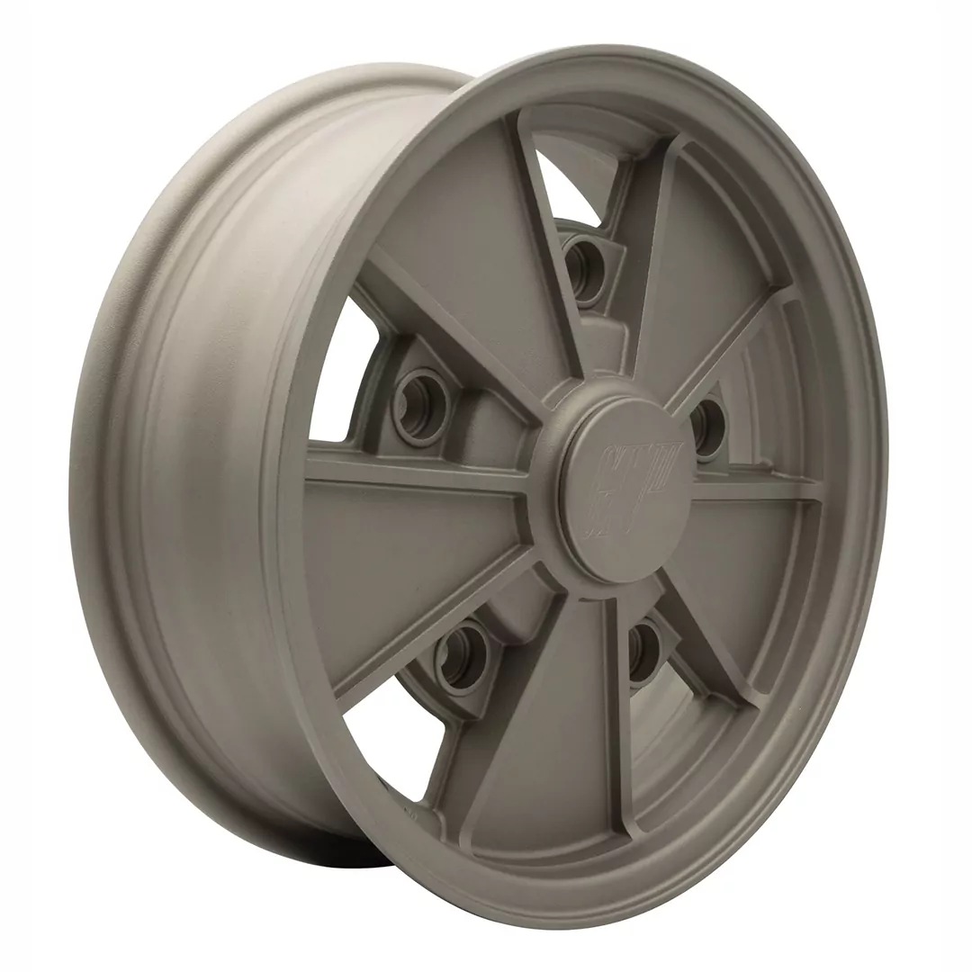 Part Number 01-10-1125-0: GTV II CLASSIC MAG STYLE WHEEL / 15 X 6.5 / +12mm OFFSET / 4.25in BS