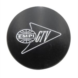 Part Number 01-00-4682-B: SHIFTER KNOB BADGE / EMPI GTV