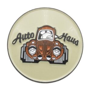 Part Number 01-00-4685-B: SHIFTER KNOB BADGE / AUTOHAUS
