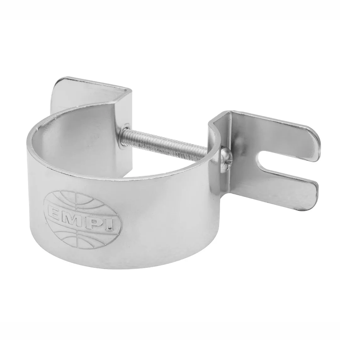 Part Number 01-00-9069-0: EMPI STANDARD IGNITION COIL CLAMP CHROME