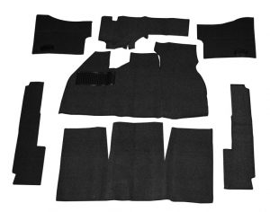 EMPI 3073 : CARPET KIT 58-68 7PC. BLACK 