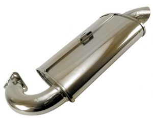 EMPI 3202 : PHAT BOY MUFFLER / STAINLESS STEEL 