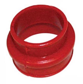 EMPI 3403-B : RED URETHANE DUAL PORT BOOT ONLY / EACH