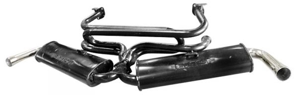 EMPI 3648 : 13-15-1600 DUAL QUIET EXHAUST