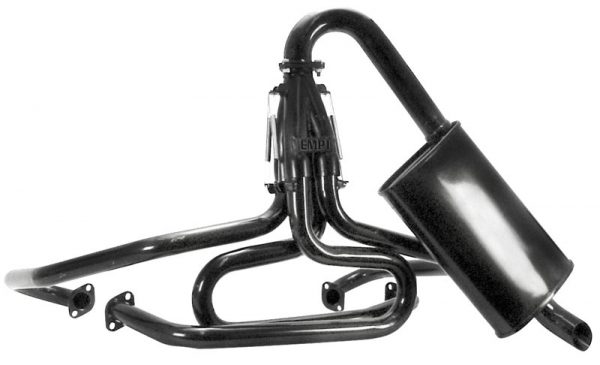 EMPI 3745 : 1 1/2in COMPETITION EXHAUST/TURBO MUFFLER/BLACK