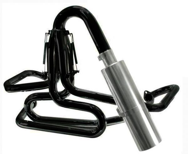 EMPI 3750 : 1 1/2in COMPETITION EXHAUST OFF-ROAD MUFFLER/BLACK