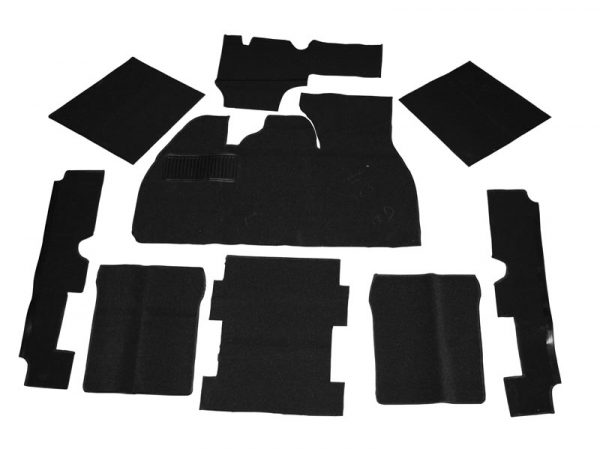 EMPI 3912 : CARPET KIT 73-77 9PC. BLACK