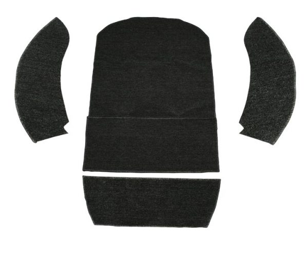 EMPI 3998 : CARPET KIT 73-79 4PC. BLACK