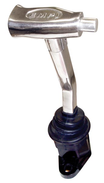 EMPI 4497 : POLISHED ALUMINUM T-HANDLE SHIFTER /RIGHT HAND DRIVE / STANDARD