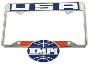 EMPI 6460 : EMPI LICENSE PLATE FRAME REAR 