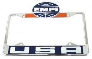 EMPI 6461 : EMPI LICENSE PLATE FRAME/FRONT 