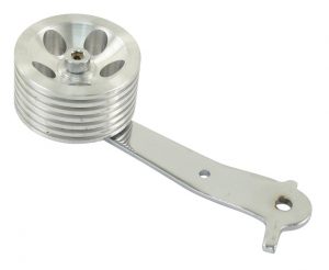 EMPI 8511 : BILLET ALUMINUM ROLLER PEDAL 
