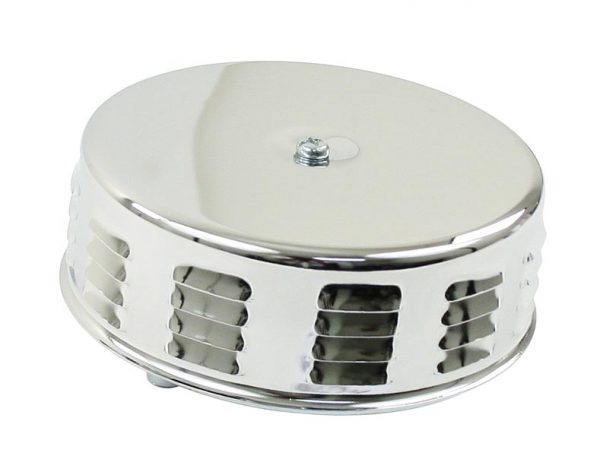 EMPI 8674 : CHROME LOUVERED AIR CLEANER STOCK VW CARB