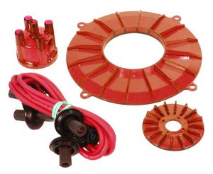 EMPI 8744 : ENGINE TRIM KIT RED 