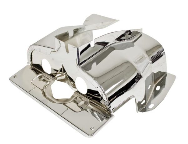EMPI 8878 : CHROME SINGLE PORT SHROUD PAIR