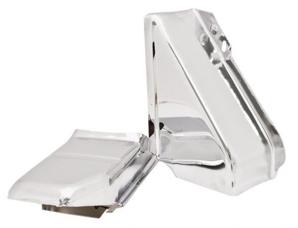 EMPI 8896 : CHROME DOGHOUSE TINS 2 PIECE