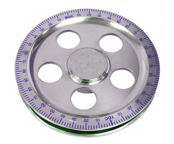 EMPI 8914 : STOCK SIZE ALUMINUM PULLY / POLISH / BLUE